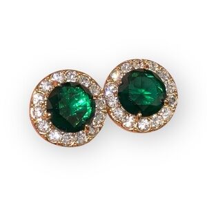 170 Kate Spade Bright‎ Ideas Emerald CZ studs
